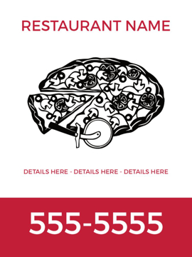 Picture of 24" x 18" Restaurant 24