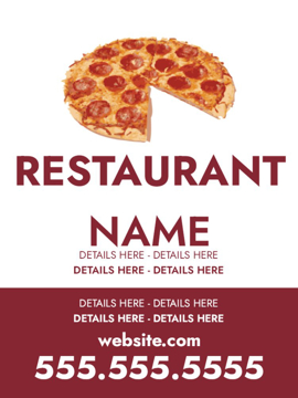 Picture of 24" x 18" Restaurant 6