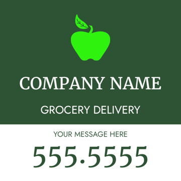 Picture of 12" x 12" Delivery 21