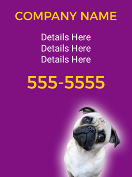 Picture of 24" x 18" Pet Care 12