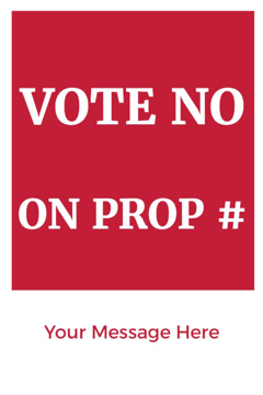 Picture of 18" x 12" Political Campaign 17