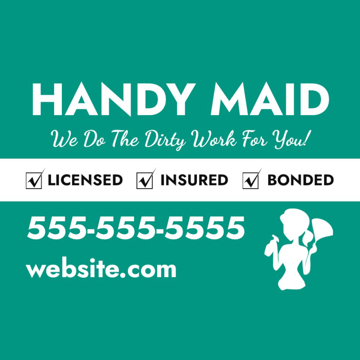 Picture of 24" x 24" Cleaning Services 878756851