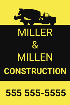 Picture of 18" x 12" Contractor Services 4003435