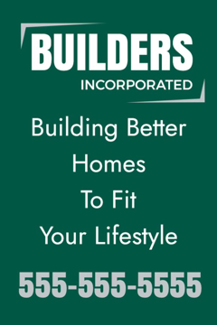 Picture of 18" x 12" Contractor Services 3663216