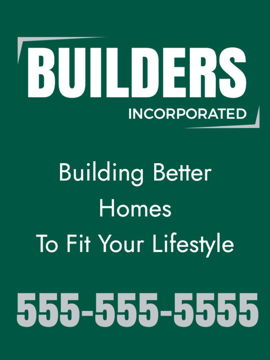 Picture of 24" x 18" Contractor Services 3663216