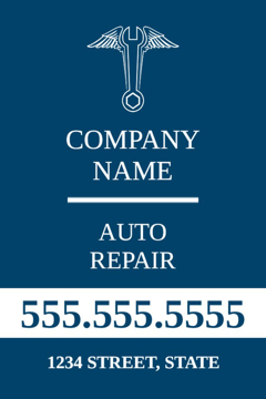 Picture of 18" x 12" Auto Care 878741621