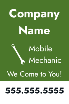 Picture of 18" x 12" Auto Care 878741641