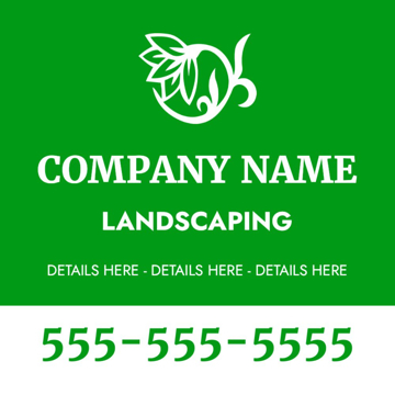 Picture of 12" x 12" Landscaping 1