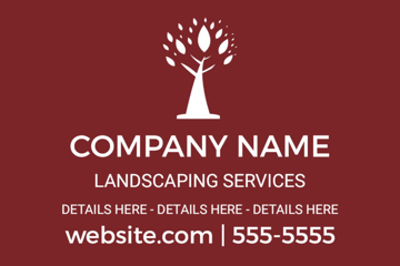 Picture of 12" x 18" Landscaping 8