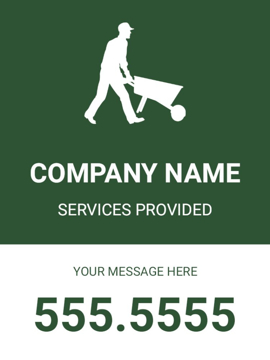 Picture of 24" x 18" Landscaping 18