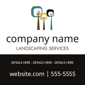 Picture of 24" x 24" Landscaping 7