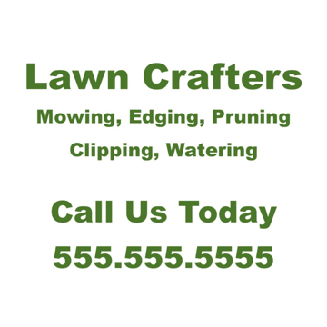 Picture of 12" x 12" Landscaping Services 948650