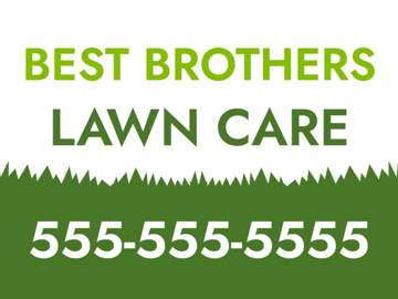 Picture of 18" x 24" Landscaping Services 3530885