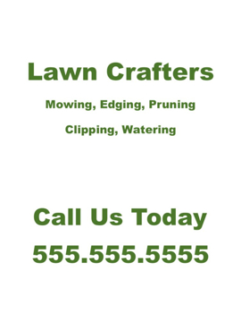 Picture of 24" x 18" Landscaping Services 948650