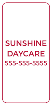 Picture of 24" x 12" Business 4343318