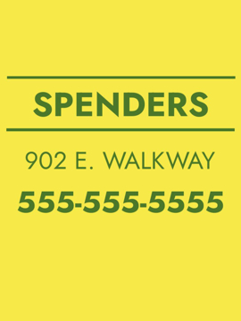 Picture of 24" x 18" Business 3227837