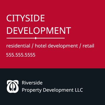 Picture of 24" x 24" Business 3530620