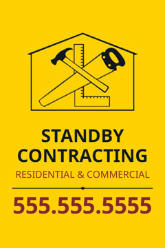 Picture of 18" x 12" Home Services 878628057