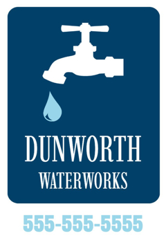 Picture of 18" x 12" Home Services 878628059