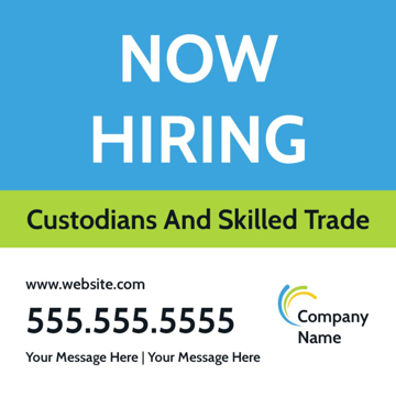 Picture of Now Hiring 8 - 24x24