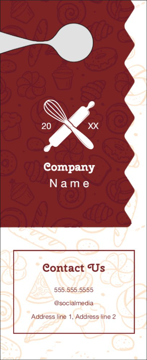 Picture of Food & Beverage 15 - Large Door Hanger