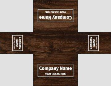 Picture of 4 Sided Table Throw 20 - 4ft Fitted