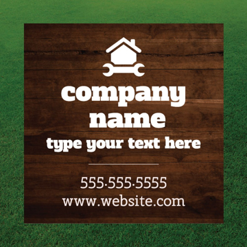 Picture of Home Services 3- 12" x 12"