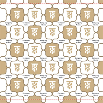 Picture of Patterned Tension Fabric Banner 1 - 8ft x 8ft