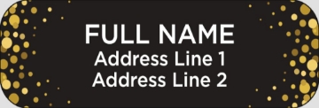 Picture of Graduation Return Address Label 3