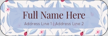 Picture of Baby Shower Return Address Label 2
