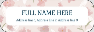 Picture of Baby Shower Return Address Label 3