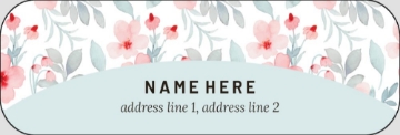 Picture of Baby Shower Return Address Label 6