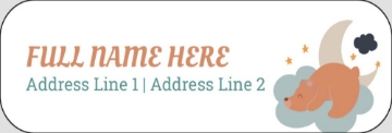 Picture of Baby Shower Return Address Label 8