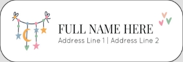 Picture of Baby Shower Return Address Label 9