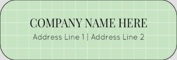 Picture of Business Return Address Label 8