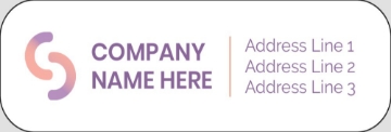 Picture of Business Return Address Label 9