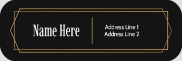 Picture of Personal Return Address Label 5