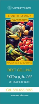 Picture of Retail-Fruits-01 - 60" x 23"