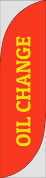 Picture of Oil Change - 13ft Feather Flag