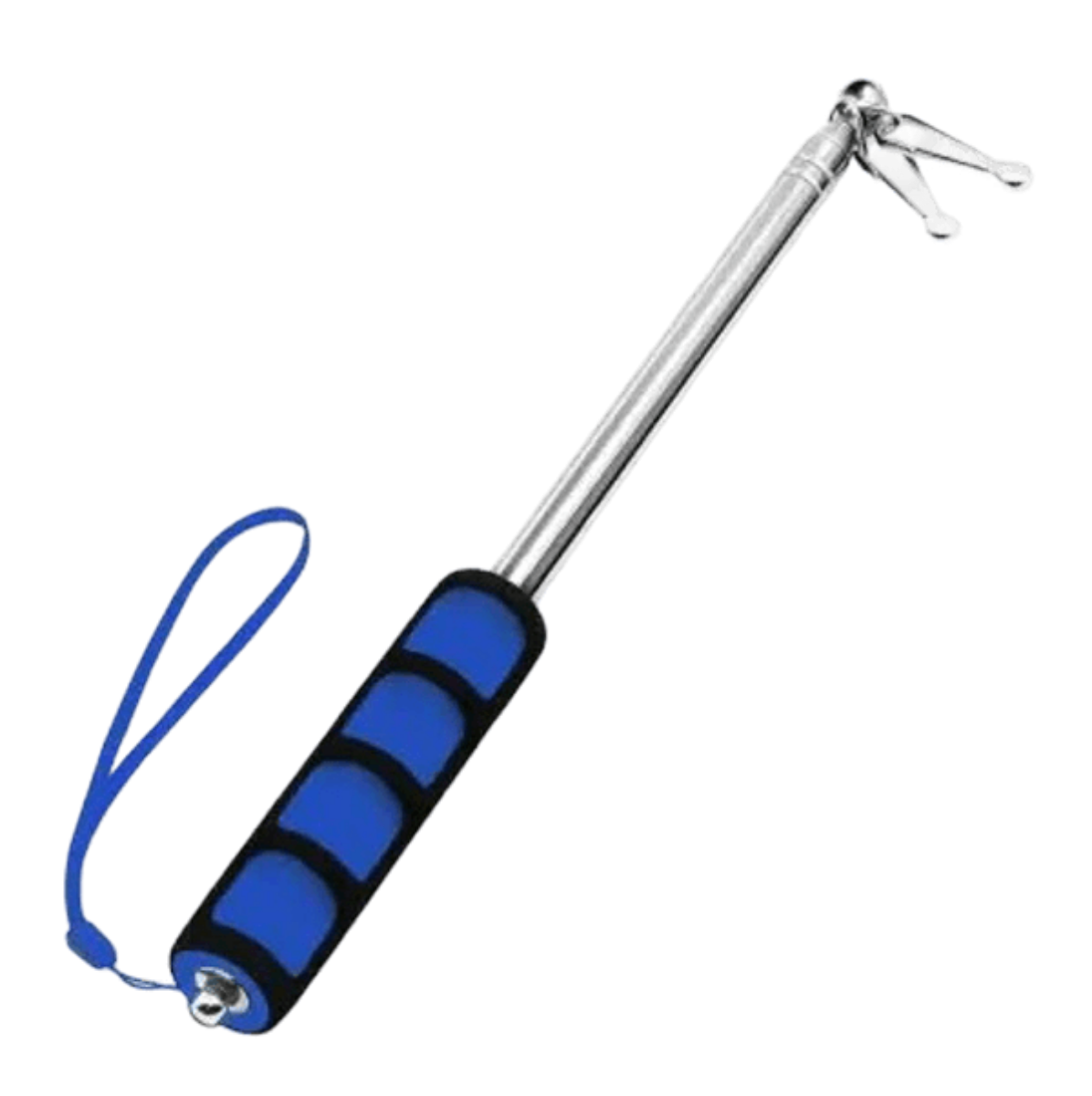 5' Handheld Telescopic Flagpole (Blue) Template Customization