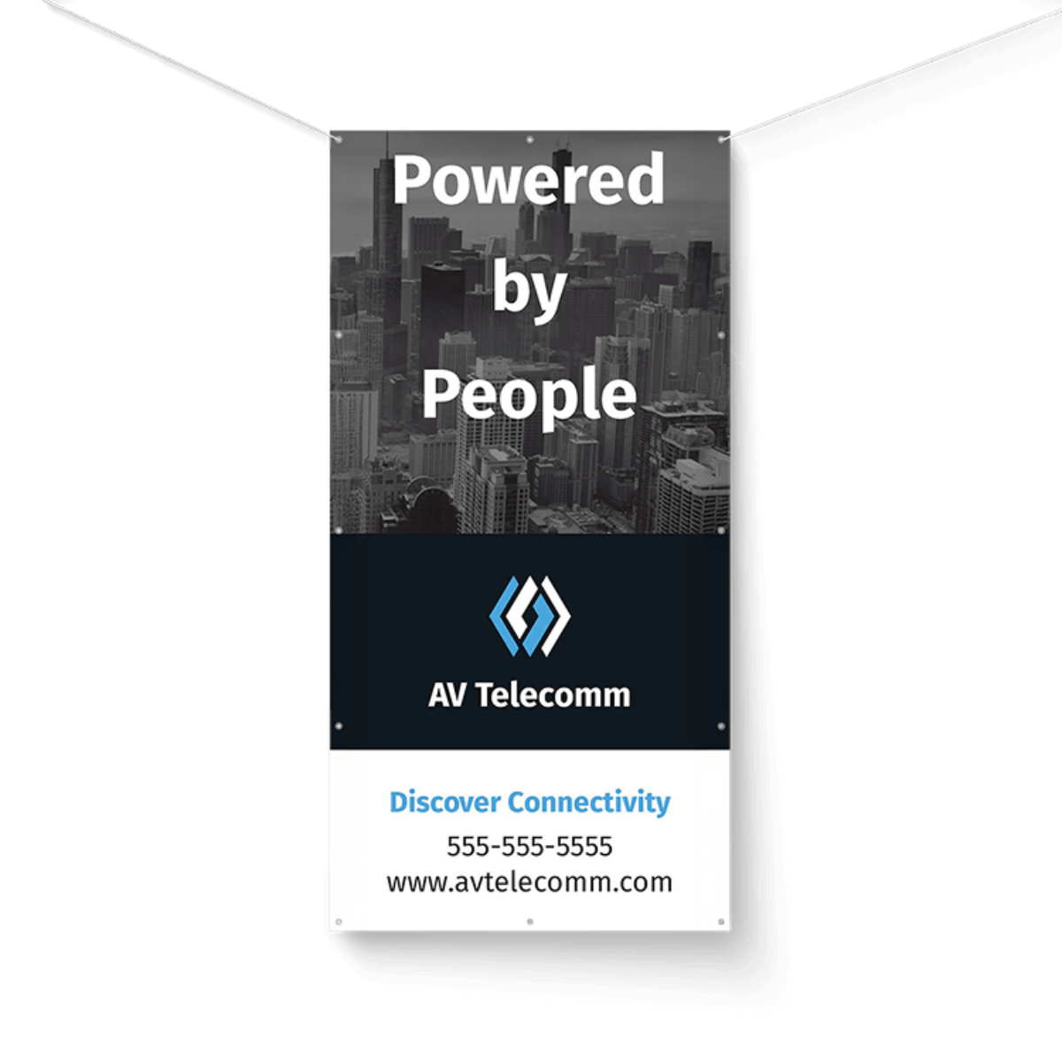 Picture of 8ft x 3ft Vertical Banner PFF