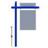 Picture of Aluminum Colonial Post