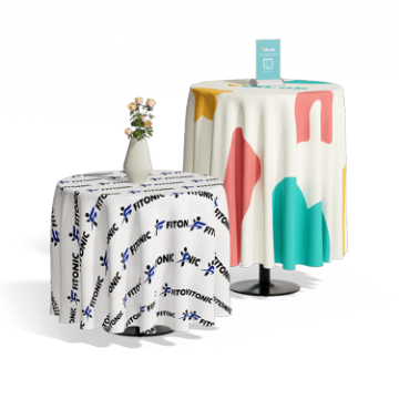 Picture of 5’ Diameter - Standard Table Height (28”) Round Tablecloth PFF