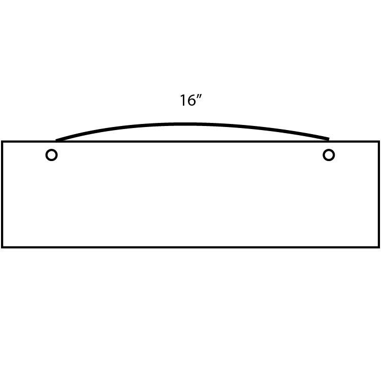 Rider Hanging Grommets (Top Only)