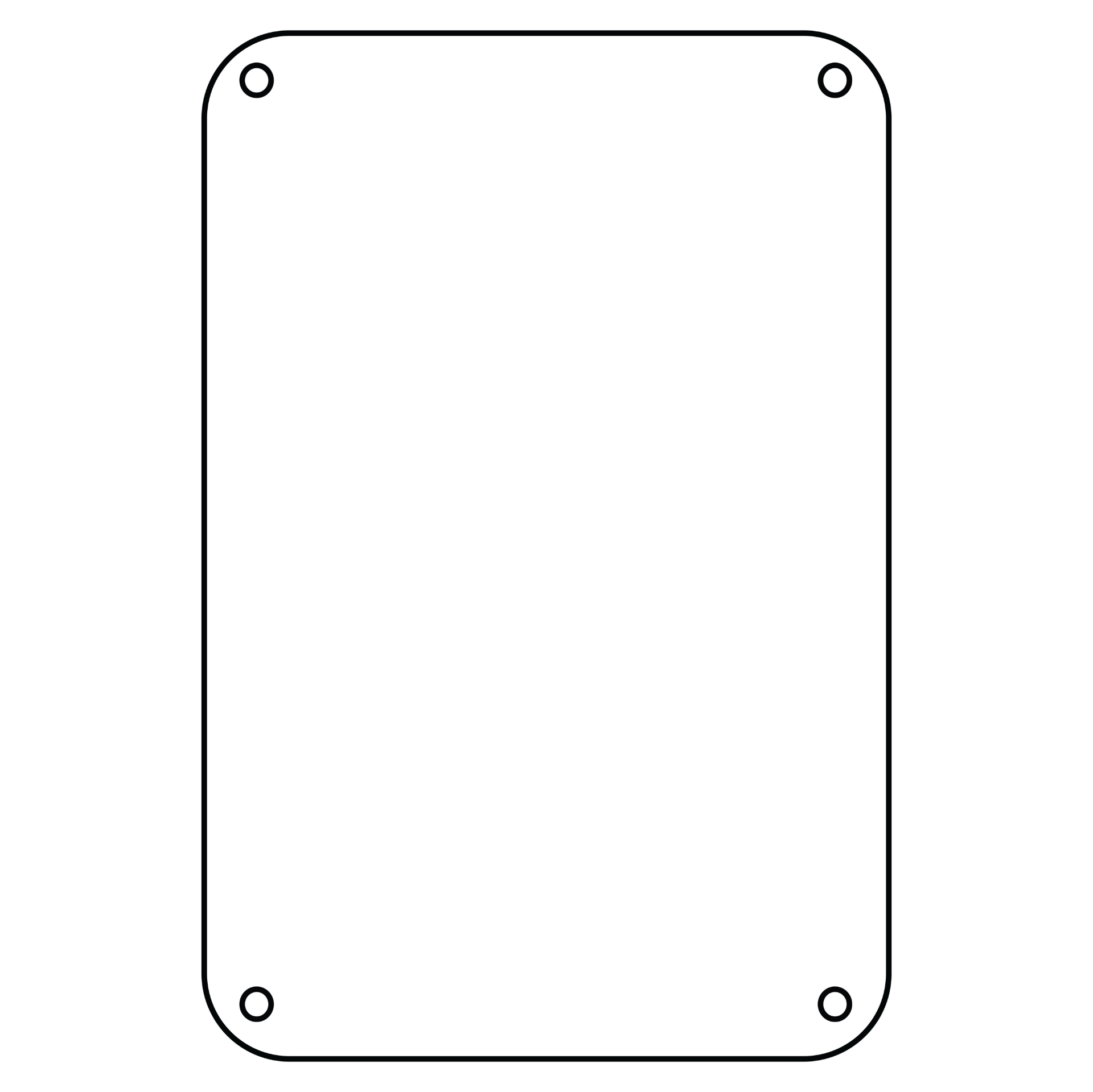 Holes/Grommets All Four Corners