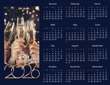 Picture of Magnetic Calendar 1 - Horizontal