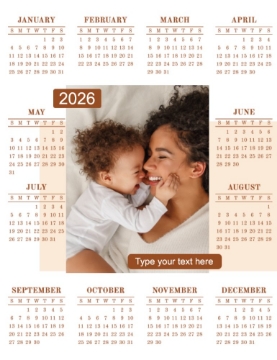 Picture of Magnetic Calendar 3 - Vertical