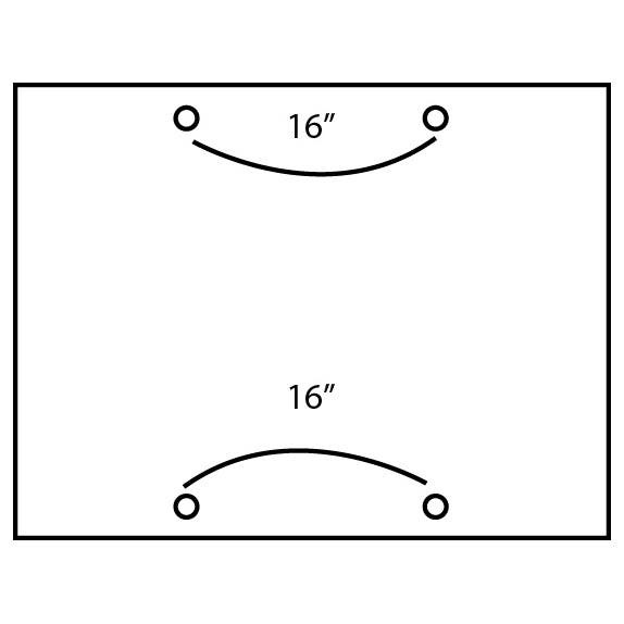 Hanging Grommets (Top & Bottom)