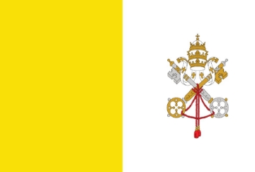 Picture of Catholic Flag - 4x6