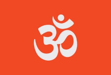 Picture of Hindu flag - 4x6